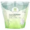 3-in-1 Laundry Detergent Pods, Vetiver, 132 Loads, 4 lbs