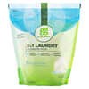 Grab Green, 3-in-1洗濯用洗剤ジェルボール、無香料、60回分、2ポンド61回分の成分量（1,080g）