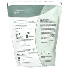 Grab Green, Cápsulas de detergente en polvo 3 en 1, Vetiver, 60 cargas, 960 g (2 lb 2 oz)