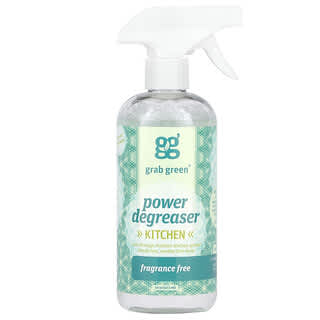 Grab Green, Kitchen Power Degreaser, Fragrance Free, 16 oz (473 ml)