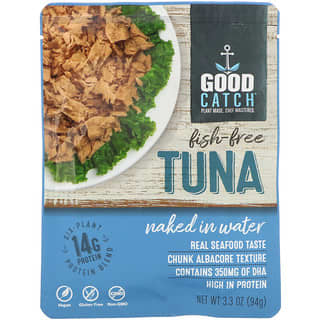 Good Catch, Fish-Free Tuna, Naked In Water, 3.3 oz (94 g)