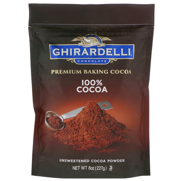 Ghirardelli, Premium Baking Cocoa, Unsweetened Cocoa Powder, 8 oz (227 g)