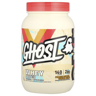 Ghost, Proteína de suero de leche, Peanut Butter Cereal Milk®, 924 g (2 lb)