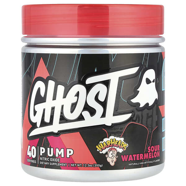 Ghost, Pump, 워헤드 사워 수박, 350g(12.3oz)