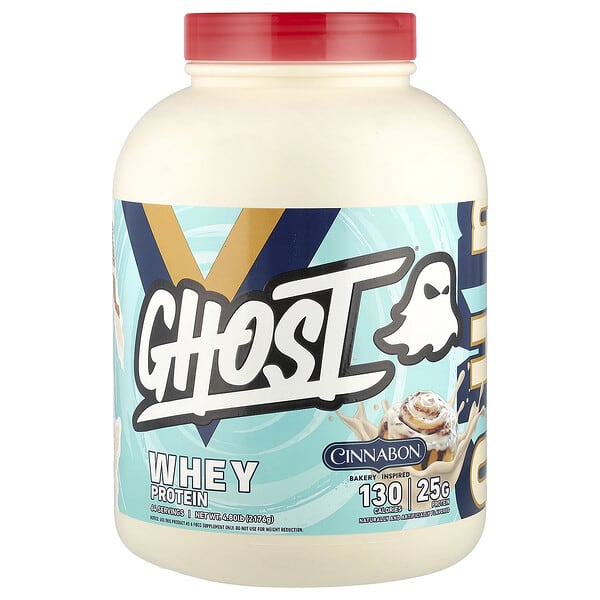 Ghost, Whey Protein, Cinnabon®, 4.8 lb (2,176 g)