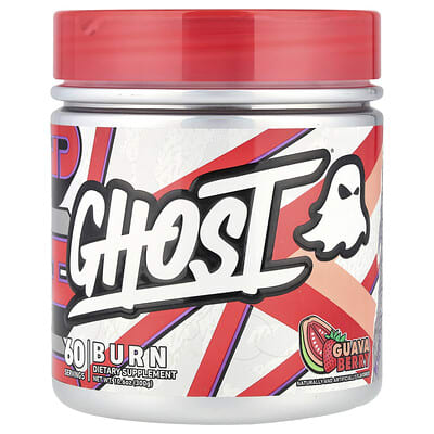 Ghost, Burn, Guava Berry, 10.6 oz (300 g)