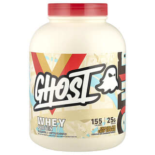 Ghost, Protéines de lactosérum, Cookie aux pépites de chocolat, 2270 g