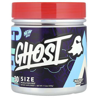 Ghost, Size, Muscle Builder, 'Natty', 11.6 oz (330 g)