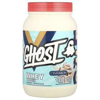 Ghost, Poudre de protéines de lactosérum, Cinnabon®, 918 g