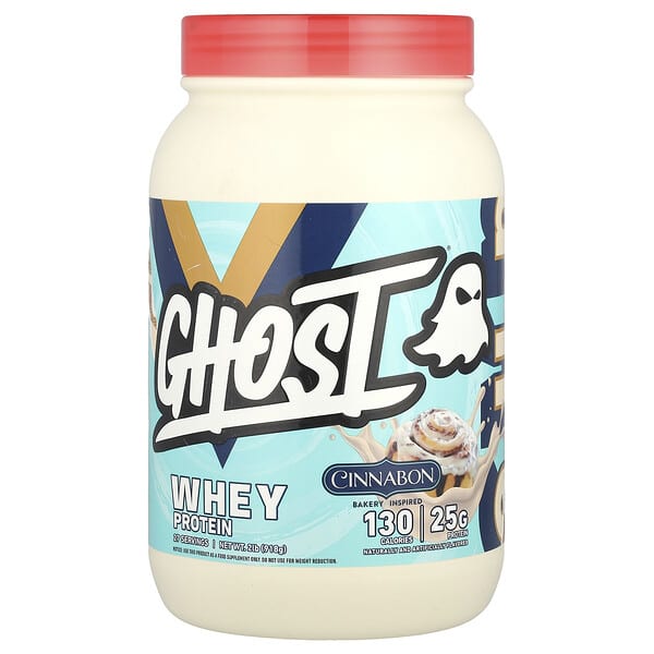 Ghost, Whey Protein, Cinnabon®, 2 lb (918 g)