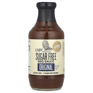 G Hughes, Sugar Free BBQ Sauce, Original, 18 oz (510 g)