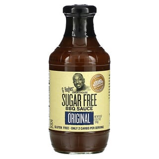G Hughes, Sugar Free BBQ Sauce, Original, 18 oz (510 g)