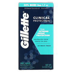 Gillette, Soft Solid Deodorant, Ultimate Fresh, 73 g (2,6 oz.)