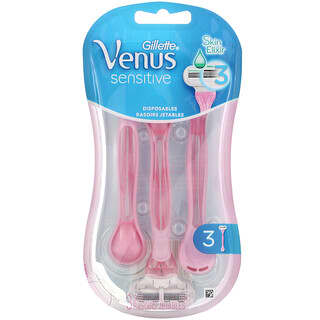 Gillette, 3 شفرات حلاقة SkinElixir من Venus للبشرة الحساسة