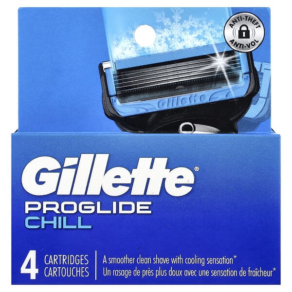 Gillette, Proglide Chill, 4 patruunaa