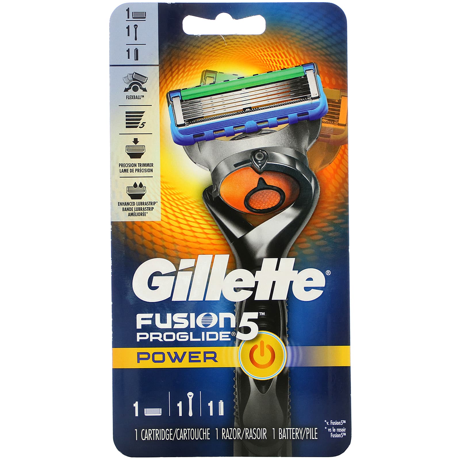 Gillette, Fusion5（フュージョン5）Proglide（プログライド）パワー 