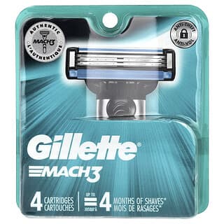 Gillette, Mach3, 4 Cartridges