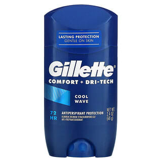Gillette, Antiperspirant Protection Deodorant, Cool Wave, 2.4 oz (68 g)