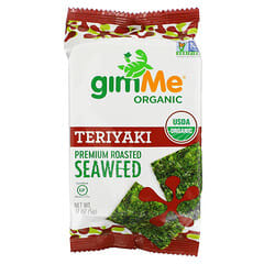 gimMe, снеки из жареных морских водорослей, терияки, 6 пакетиков по 5 г (0,17 унции)
