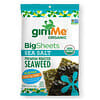 Premium Roasted Seaweed, Big Sheets, Sea Salt, 0.92 oz (26 g)