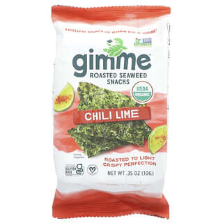 gimMe, En-cas aux algues grillées, Citron vert et piment, 10 g