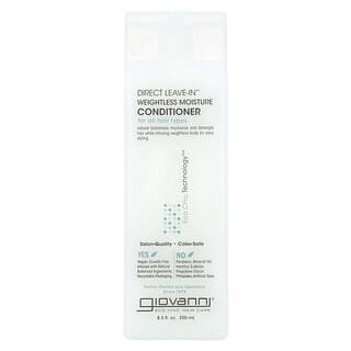 Giovanni, Direct Leave-In™ Weightless Moisture Conditioner, For All Hair Types, 8.5 fl oz (250 ml)