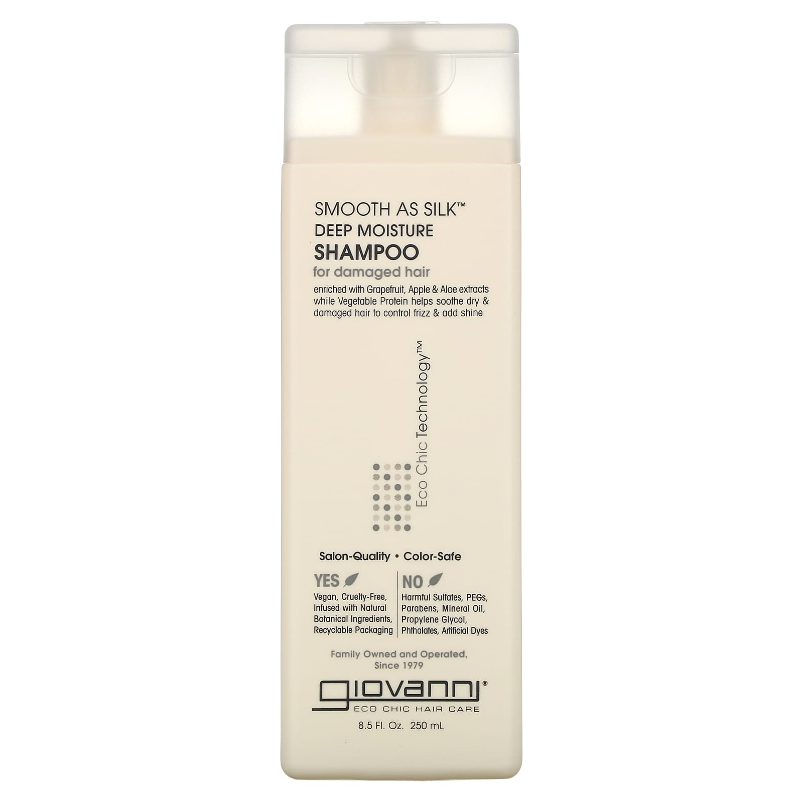 Smooth As Silk, Deep Moisture Shampoo, For Damaged Hair, 8.5 fl oz
