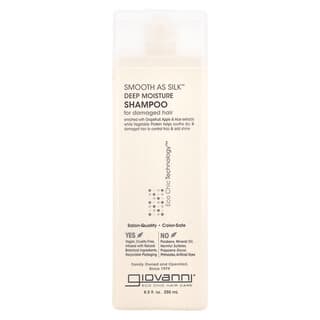 Giovanni, Smooth As Silk, Deep Moisture Shampoo, For Damaged Hair, 8.5 fl oz (250 ml)