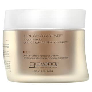 Giovanni‏, Hot Chocolate, פילינג סוכר המכיל פולי קקאו מרוסקים, 260 גרם (9 אונקיות)