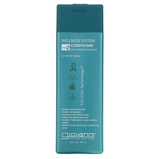 Giovanni, Wellness System Conditioner with Chinese Botanicals, For All Hair Types, Step 2, 8.5 fl oz (250 ml)