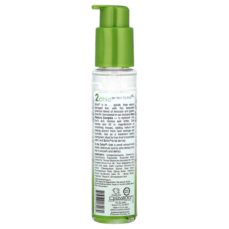 2chic®, Ultra-Moist Super Potion Anti-Frizz & Binding Serum Oil