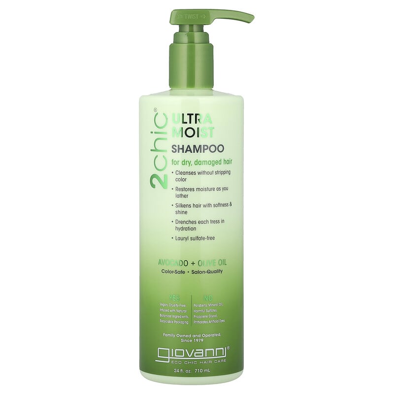 Acurich Lotion 150ml×2本 2chic®, Shampoo Ultra-Moist, Para Cabelos Secos e Danificados