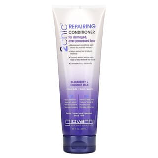 Giovanni, 2chic, Repairing Conditioner, For Damaged, Over-Processed Hair, Blackberry + Coconut Milk, 8.5 fl oz (250 ml)