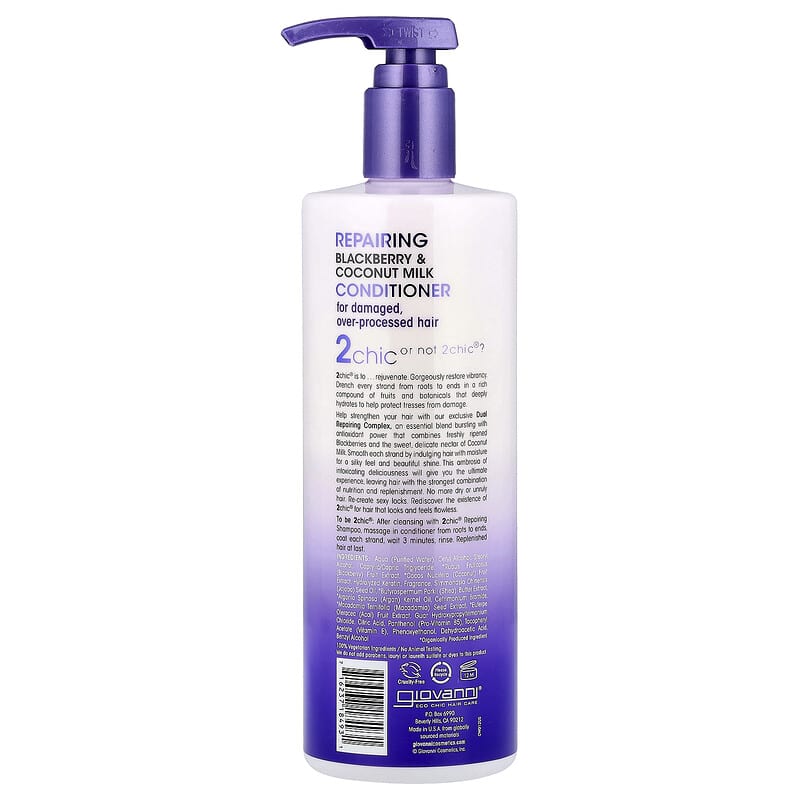 2chic®, Repairing Conditioner, For Damaged, Over-Processed Hair