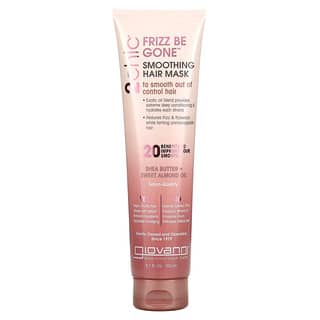 Giovanni, 2chic, Frizz Be Gone Smoothing Hair Mask, Shea Butter + Sweet Almond Oil, 5.1 fl oz (150 ml)