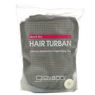 Giovanni, Turbante para el cabello de secado rápido, 1 turbante para el cabello