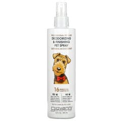 جيوفاني‏, Professional Pet Care ، بخاخ مزيل للرائحة الكريهة للحيوانات الأليفة ، دقيق الشوفان وجوز الهند ، 10 أونصة سائلة (295 مل)