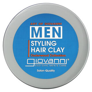 Art Of Giovanni Men, Styling Hair Clay, Cedarwood Collection, 2 oz (56 g)