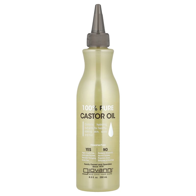 Huile De Ricin Pure 250 Ml - Marque Yari - Baume Naturel - Neuf - Pour Cheveux, Peau, Soins