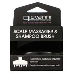 Giovanni, Scalp Massager & Shampoo Brush, Black, 1 Brush