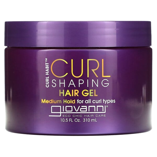 Giovanni, Curl Habit, Curl Shaping Gel, Medium Hold For All Curl Types ...
