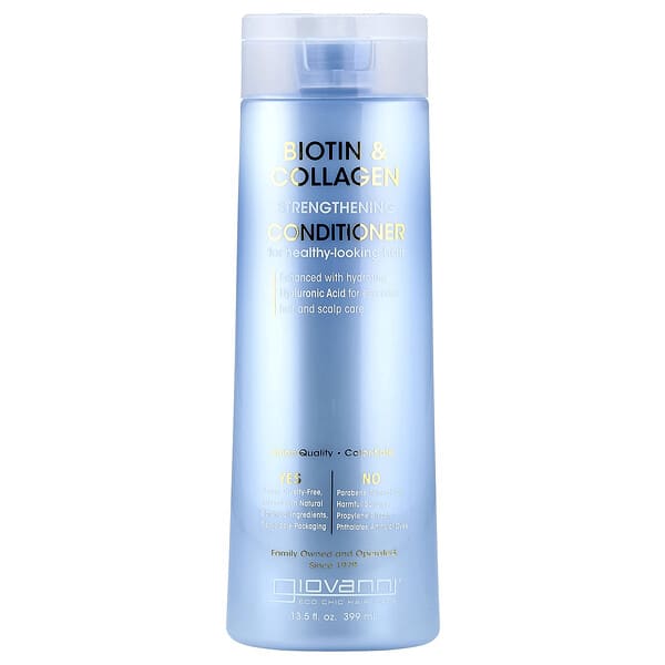 Giovanni, 비오틴 및 콜라겐 강화 컨디셔너, 399ml(13.5fl oz)