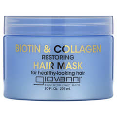 Giovanni, Biotin & Collagen Restoring Hair Mask, 10 fl oz (295 ml)