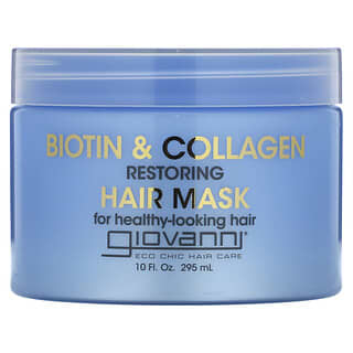 Giovanni, Biotin & Collagen Restoring Hair Mask, regenerierende Biotin- und Kollagen-Haarmaske, 295 ml (10 fl. oz.)