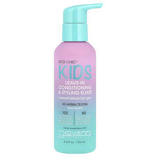 Giovanni, Eco Chic® Kids, Elixir acondicionador y de peinado sin enjuague, 133 ml (4,5 oz. líq.)