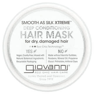 Giovanni, Smooth As Silk Xtrame™, 딥 컨디셔닝 헤어 마스크, 295ml(10fl oz)