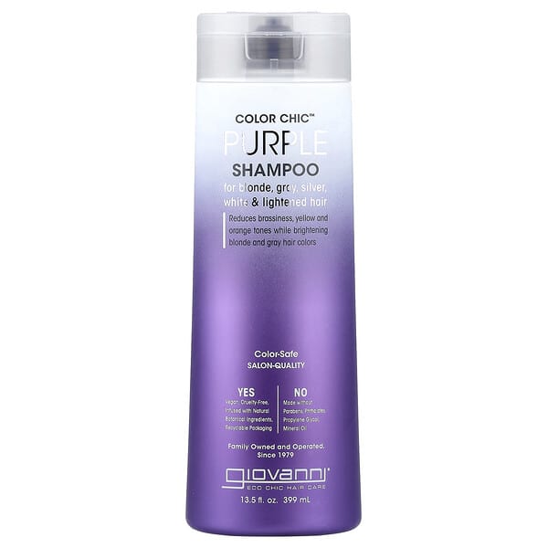 Giovanni, Color Chic™, paarse shampoo, 399 ml