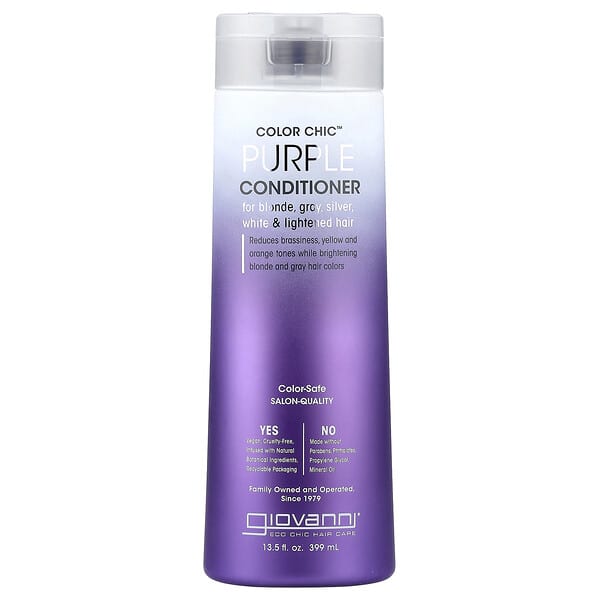 Giovanni, Color Chic™, Acondicionador morado, 399 ml (13,5 oz. líq.)