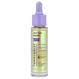 Tanologist, Autobronceante en gotas, Oscuro, 30 ml (1,01 oz. líq.)