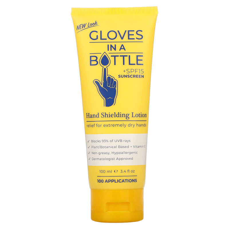 Gloves In A Bottle Hand Shielding Lotion for Dry Hands 3.4 Ounce – Milkweed  Arts